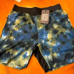 NWT fabletics shorts tie dye